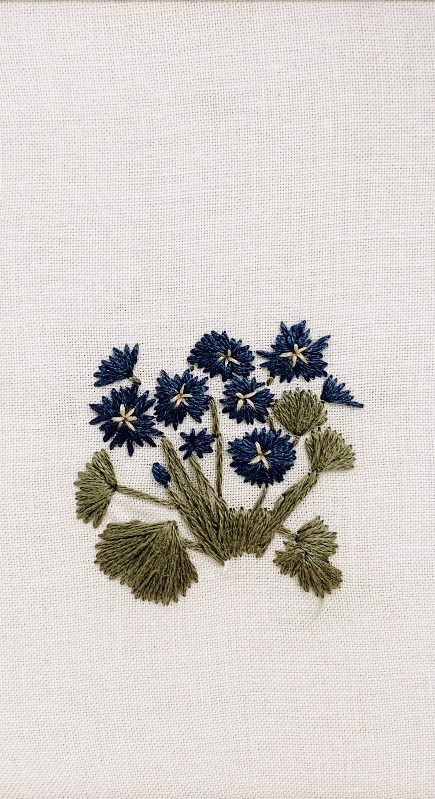 Blue Anemone panel